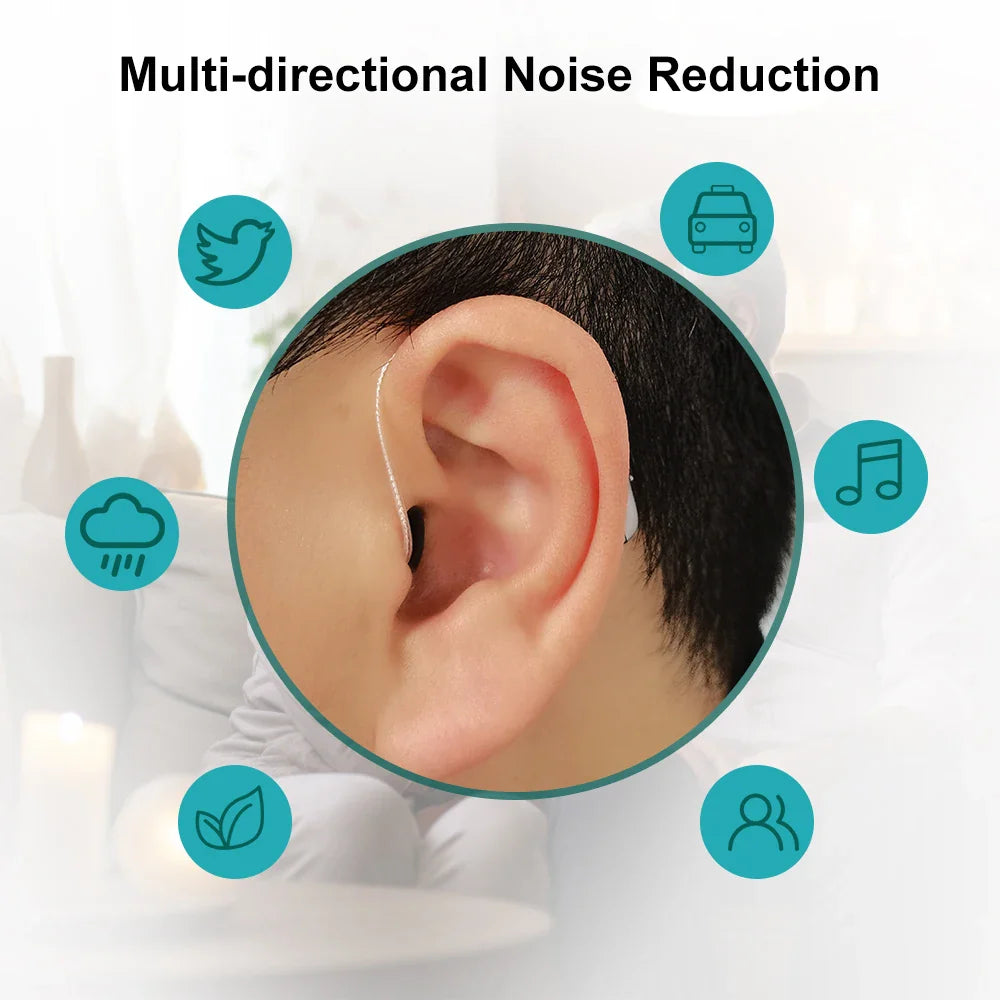 HeaSouls Smart, Self-Fitting Bluetooth Hearing Aids (App Controlled)